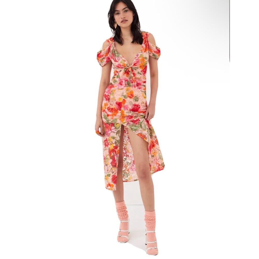 For Love And Lemons Beth Midi Dress